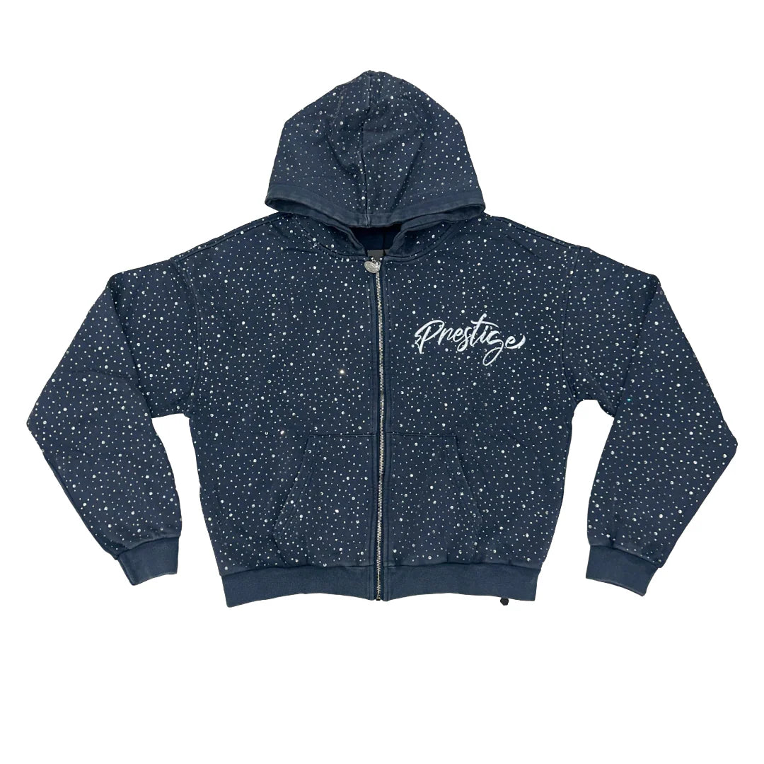 Prestige "Diamond Zip Up" (Blue)