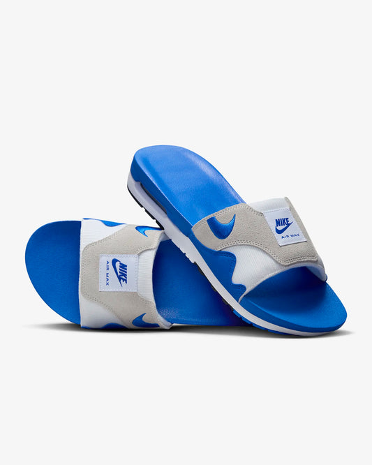 Nike Slide "Air Max 1" (Blue/white)