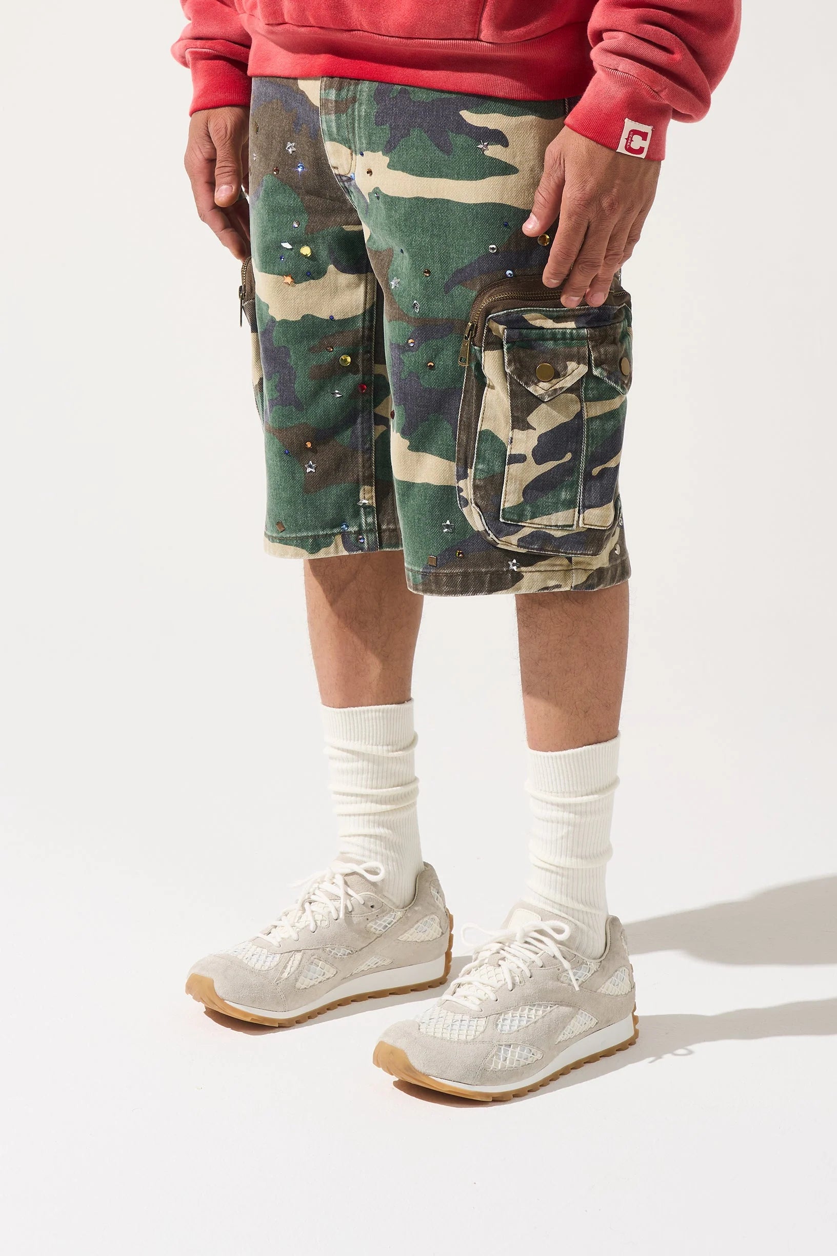 Serenede "Cache Camo" Baggy Shorts
