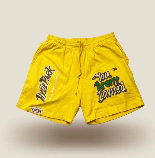Hyde park "Lotto Ticket shorts yellow"