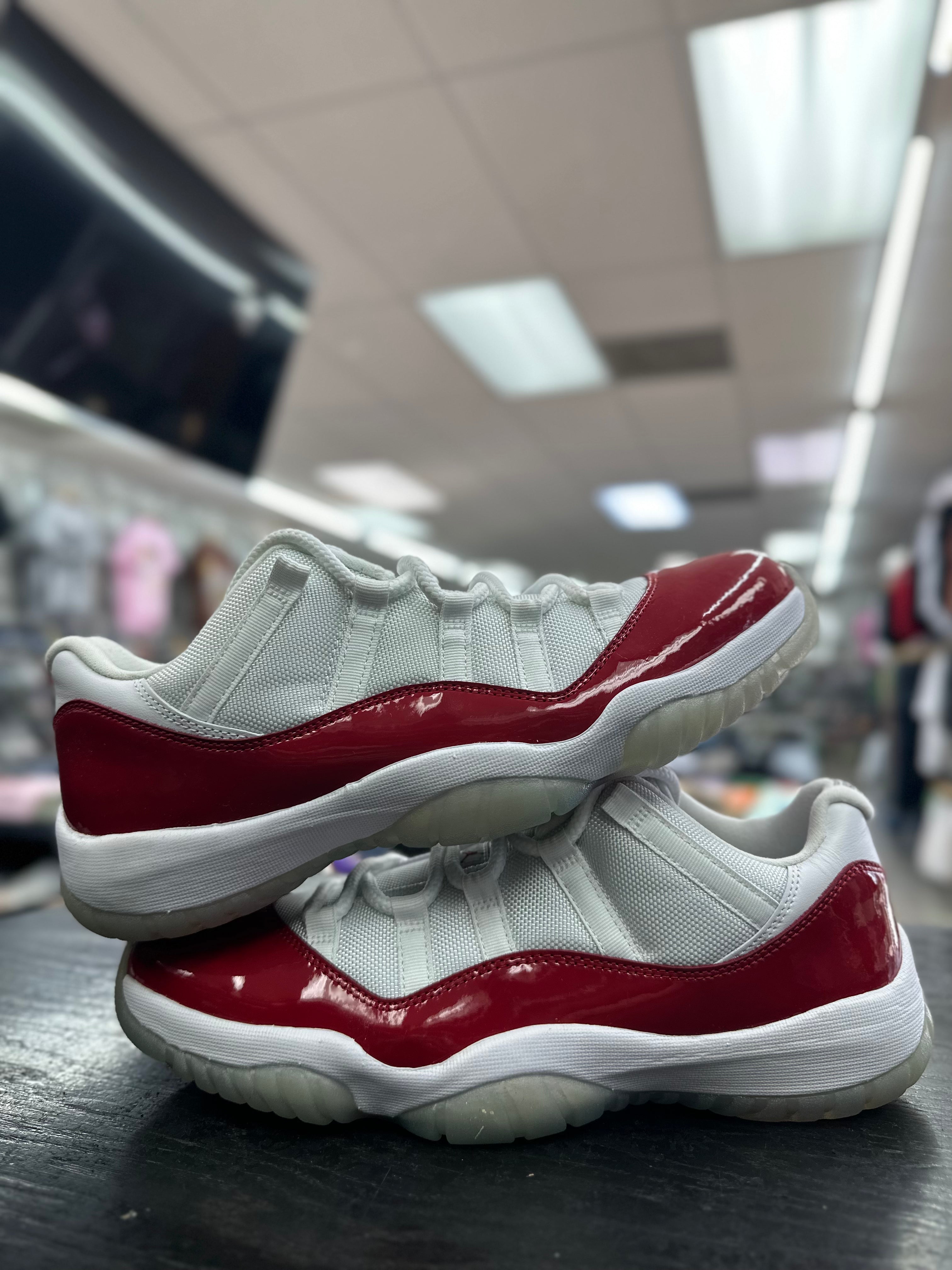 Jordan 11 retro low cherry 2016 best sale