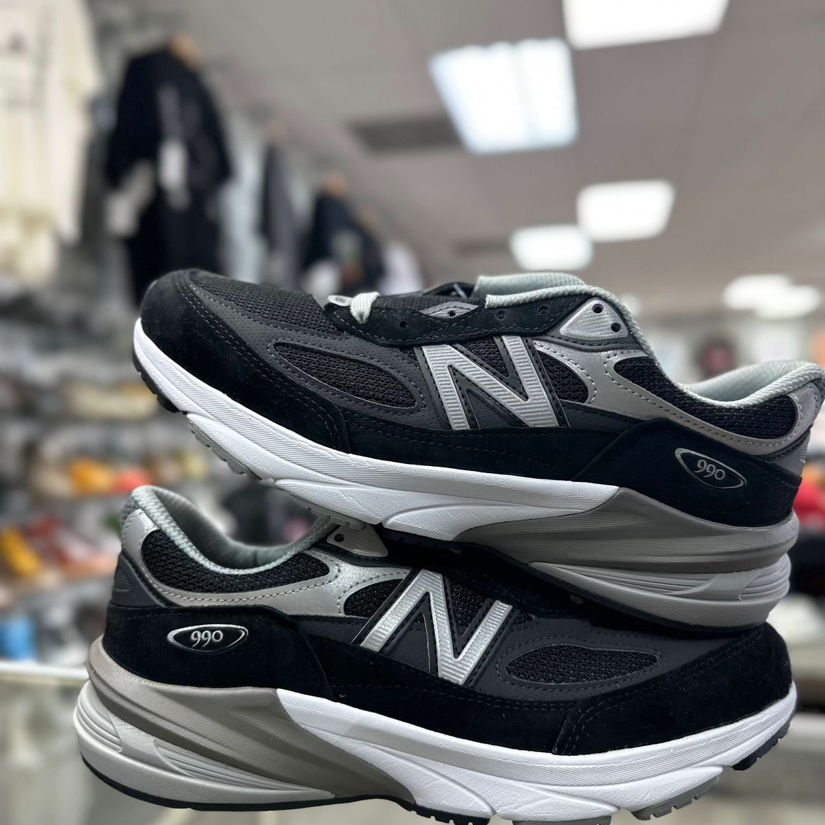 新作★関税/送料込★New Balance 990v6 MiUSA Black Grey White New Balance 990v6 MiUSA Black Grey Men's - U990JC6 - US