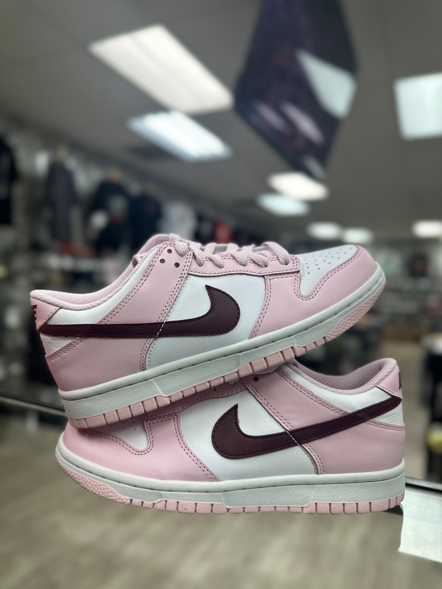 Nike Dunk Low "White Pink Foam/ Beetroot" (GS)