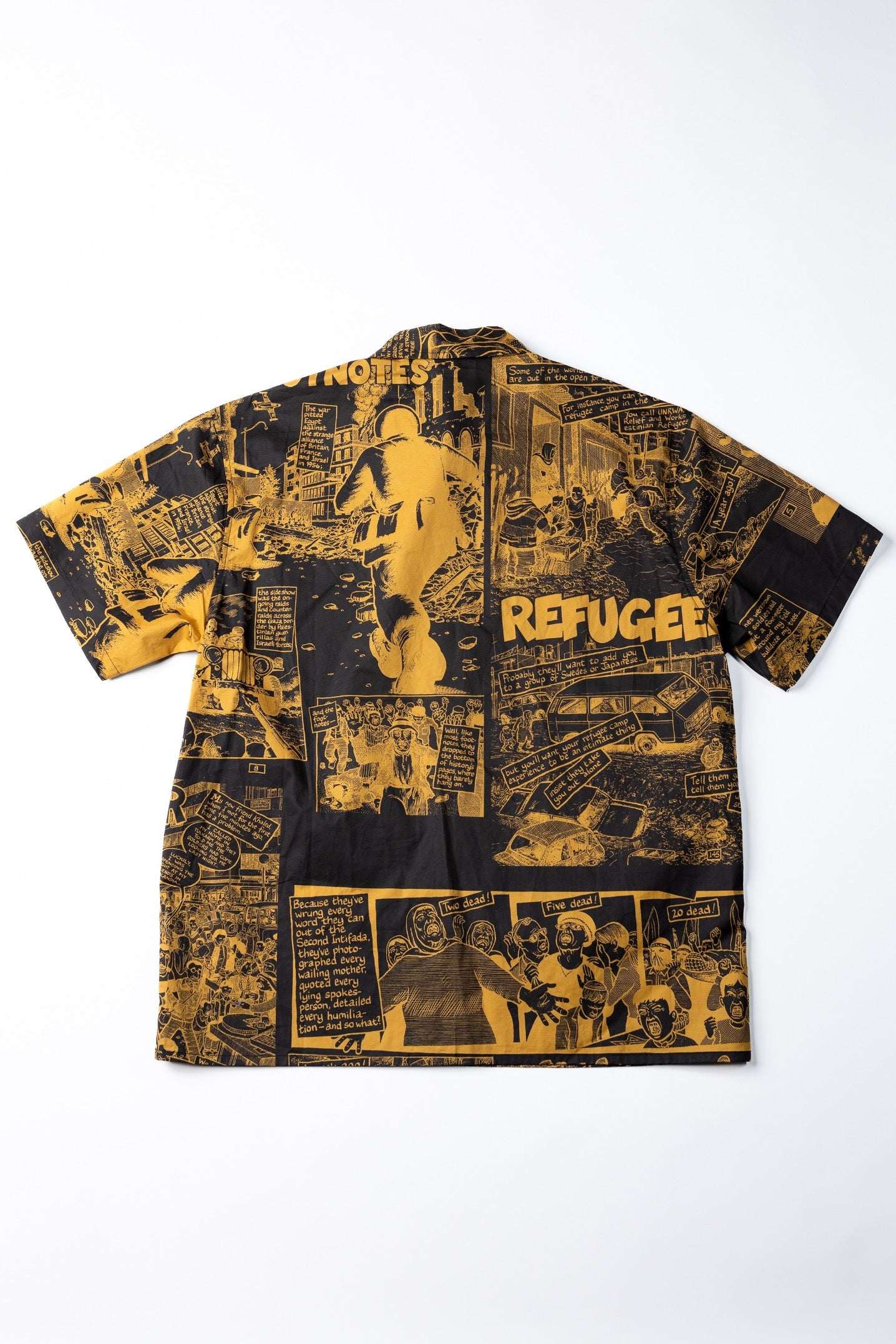 Trnchs "Gold/Black "PALESTRY" Button Up