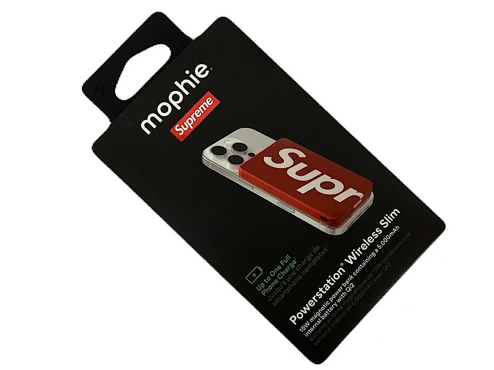 Supreme mophie Qi2 Powerstation (Red)