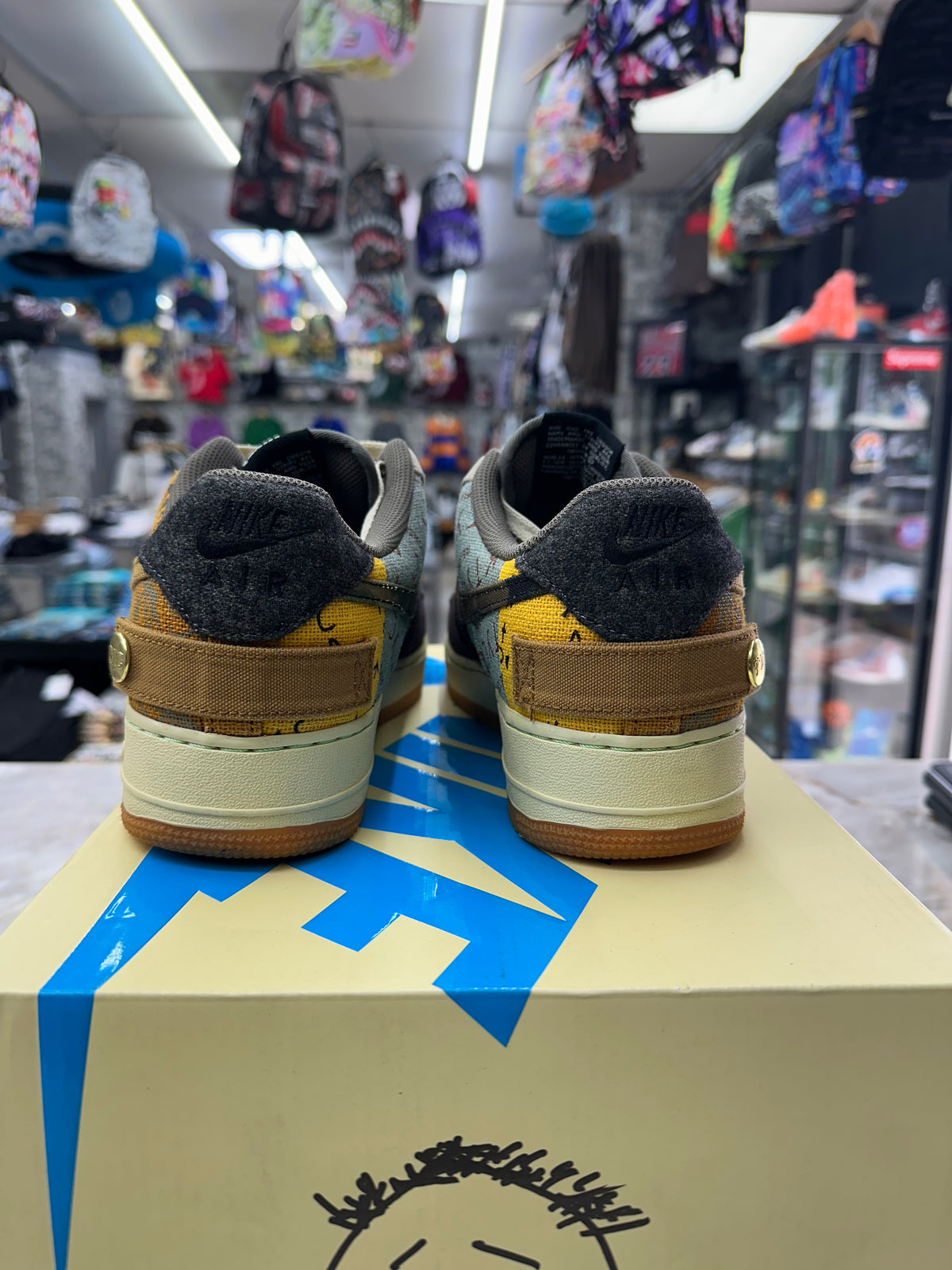 Nike Air Force 1 Low “Travis Scott Cactus Jack” *Size 11 Preowned* CN2405-900
