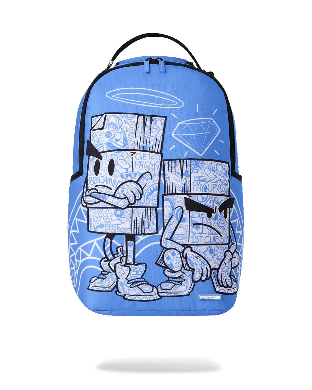 Sprayground "MONEY BOYS COLOR BLOCK DOODLE" BACKPACK