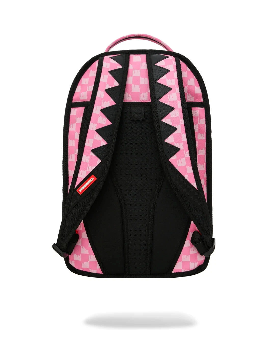 Sprayground "PINK CHECK CLEAR MOUTH" BACKPACK