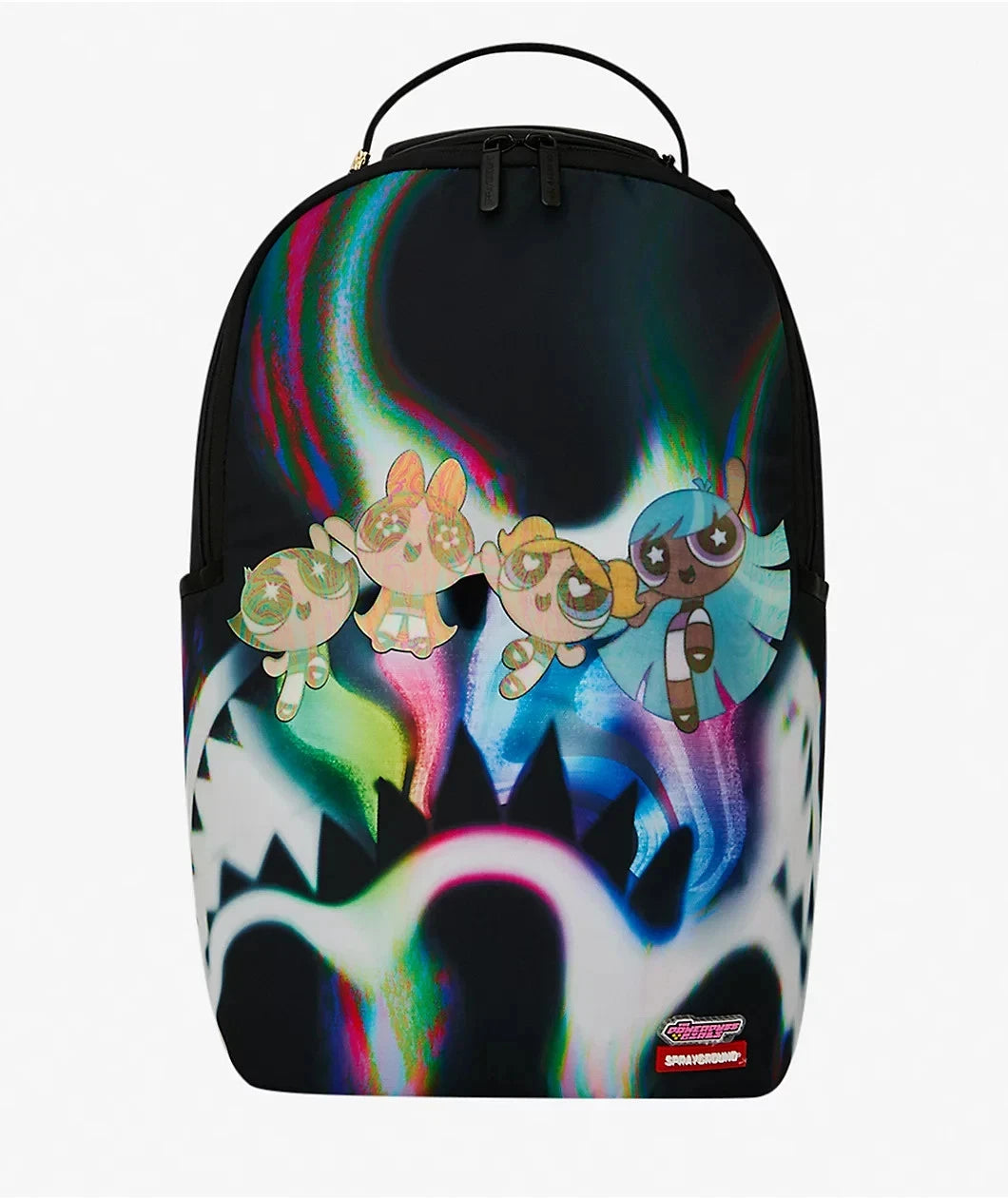 Sprayground "POWERPUFF GIRLS RAINBOW HOLO SHARK" BACKPACK