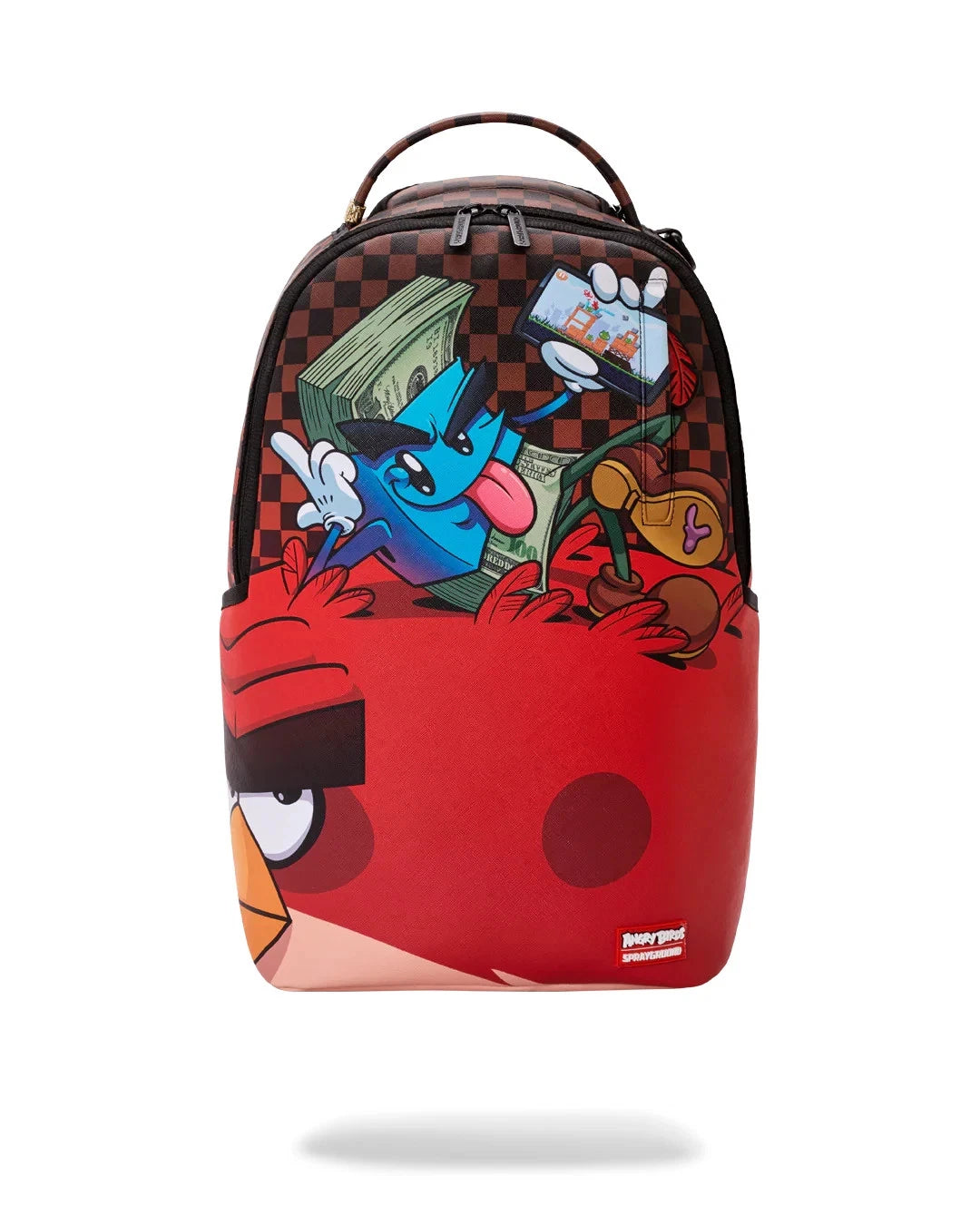 Sprayground "MONEY BOY CHILLIN ON BIG ANGRY BIRD" BACKPACK