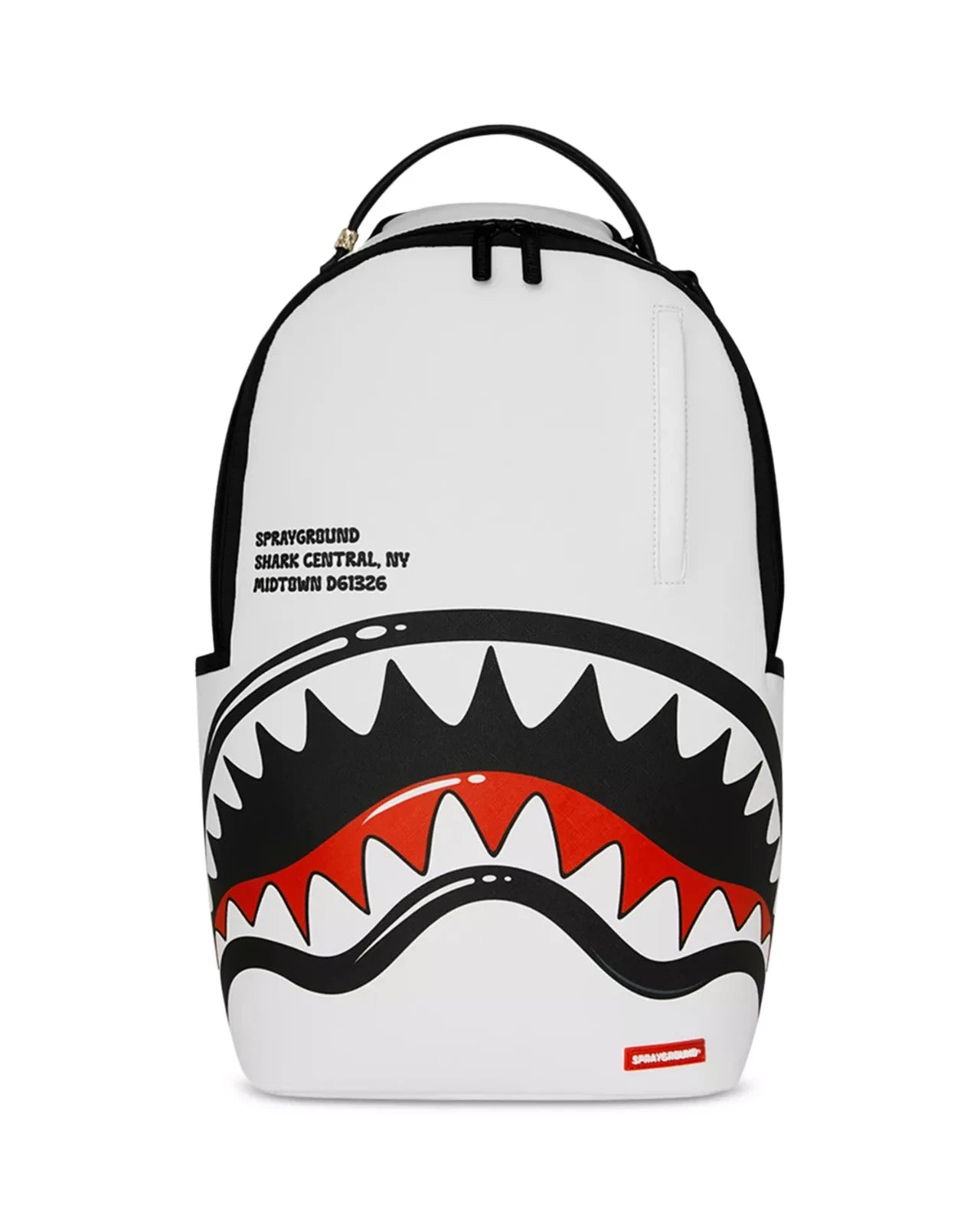 Sprayground "SHARK CENTRAL BUBBLY WHITE" BACKPACK