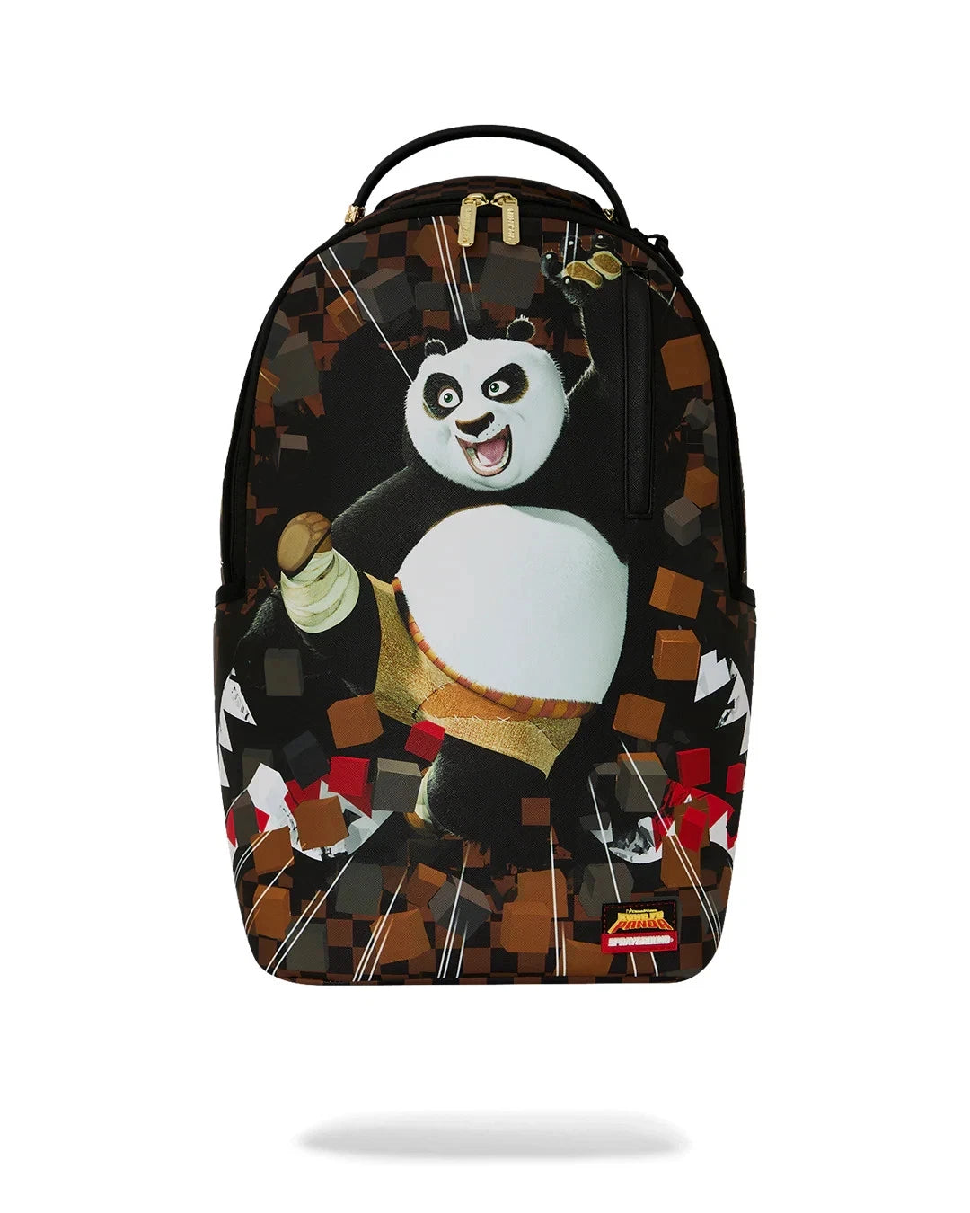 Sprayground "KUNG FU PANDA PO CHECKER KARATE KICK" BACKPACK