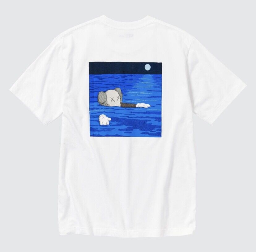 KAWS UT "Swimming Away" (Short-Sleeve Graphic T-Shirt)