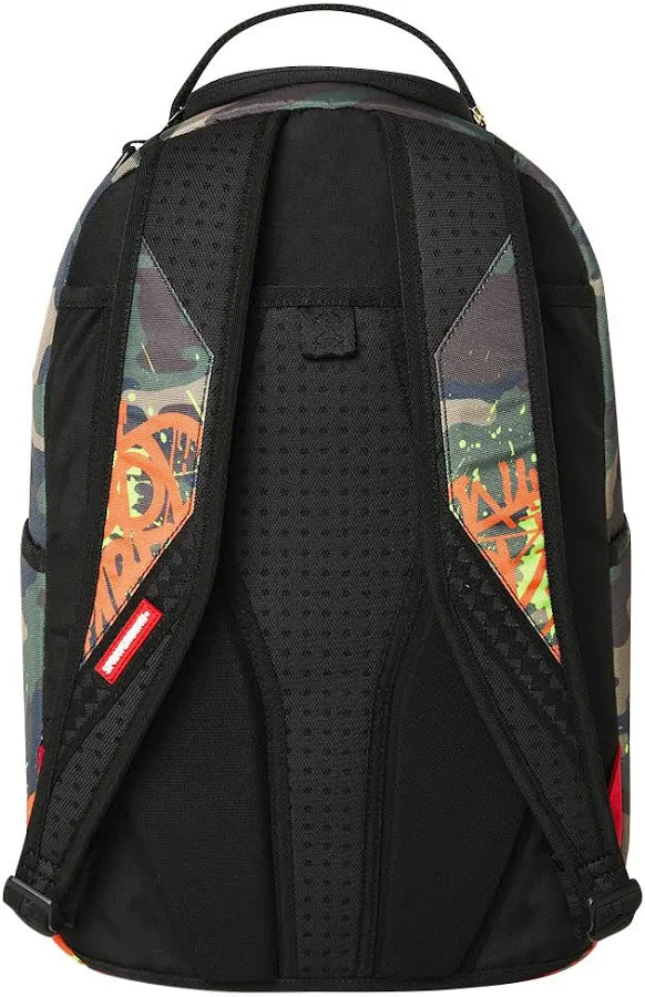 Sprayground "90'S NICK CAMO WITH GRAFFITI" BACKPACK