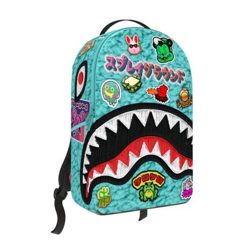 Sprayground "EMBELLISHED FLEECE MONSTER" BACKPACK