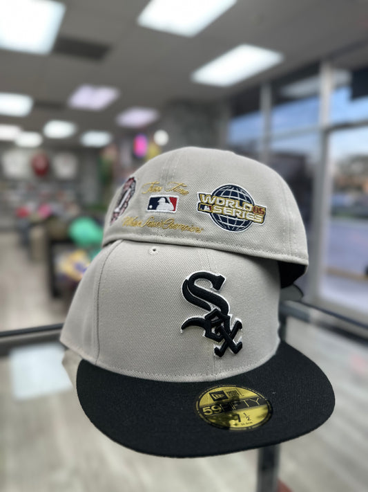 New Era Fitted "Chicago White Sox" World Series/ Grey