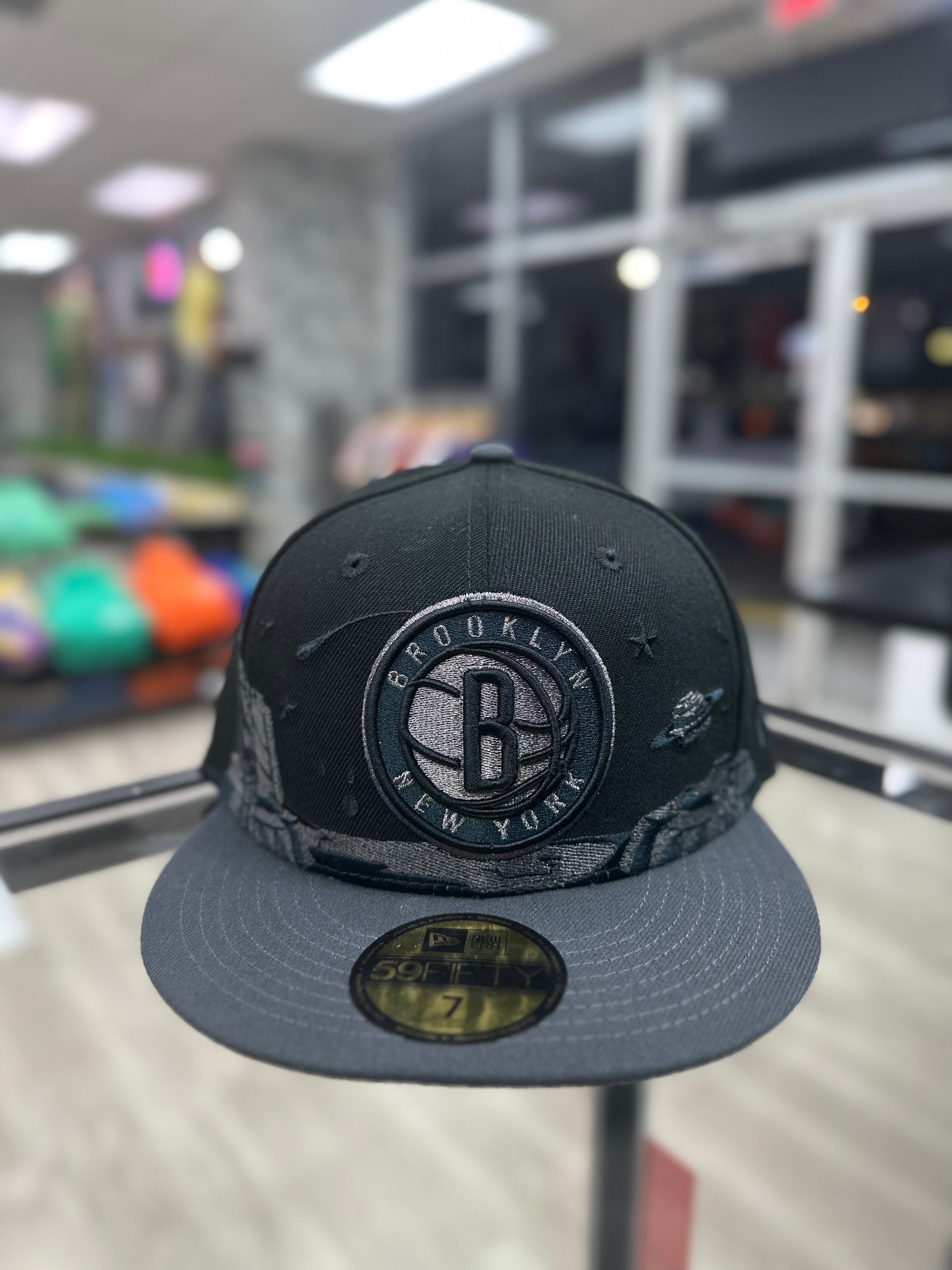 brooklyn nets hat fitted