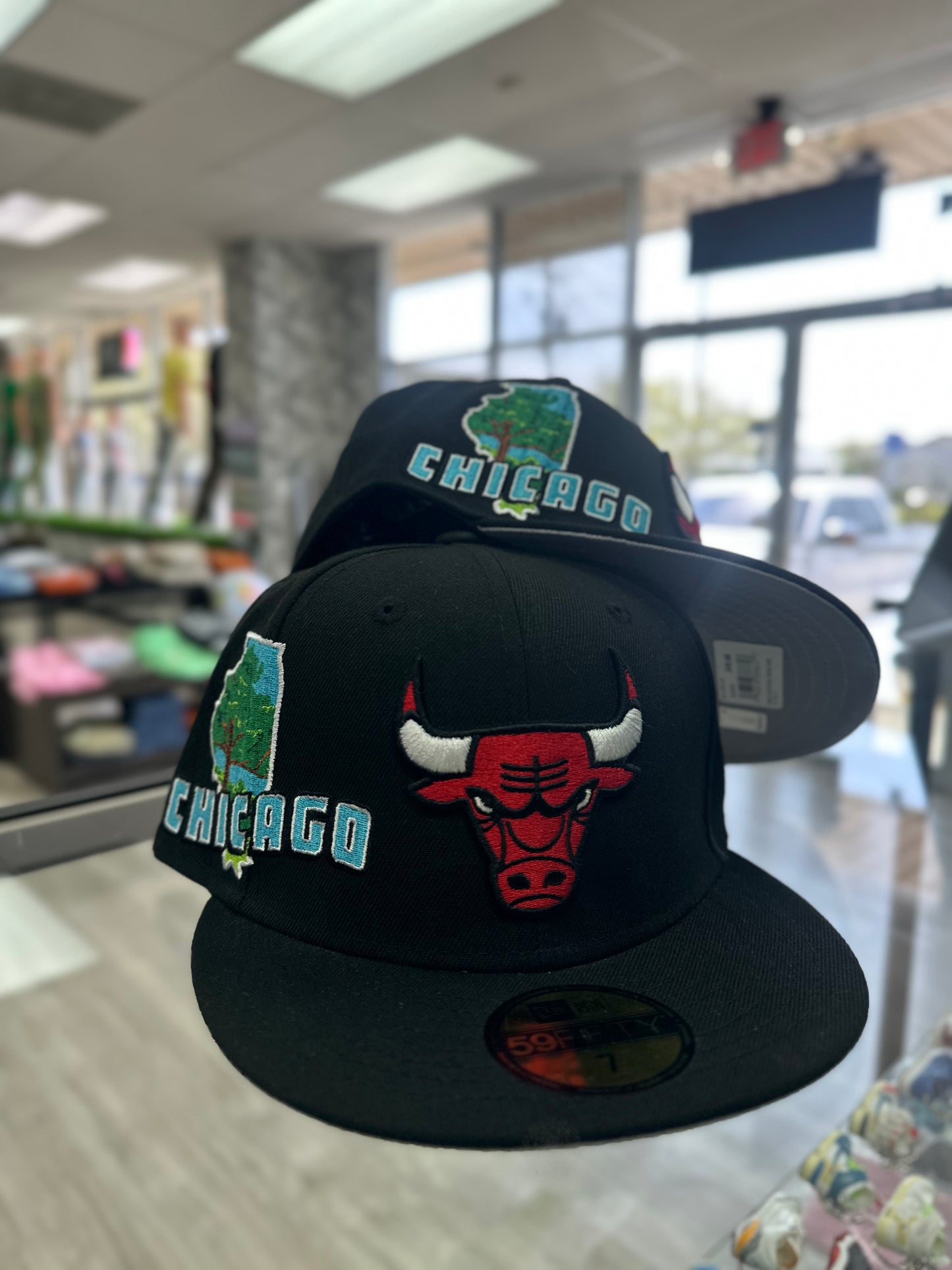 New Era Fitted "Chicago Bulls" State-View