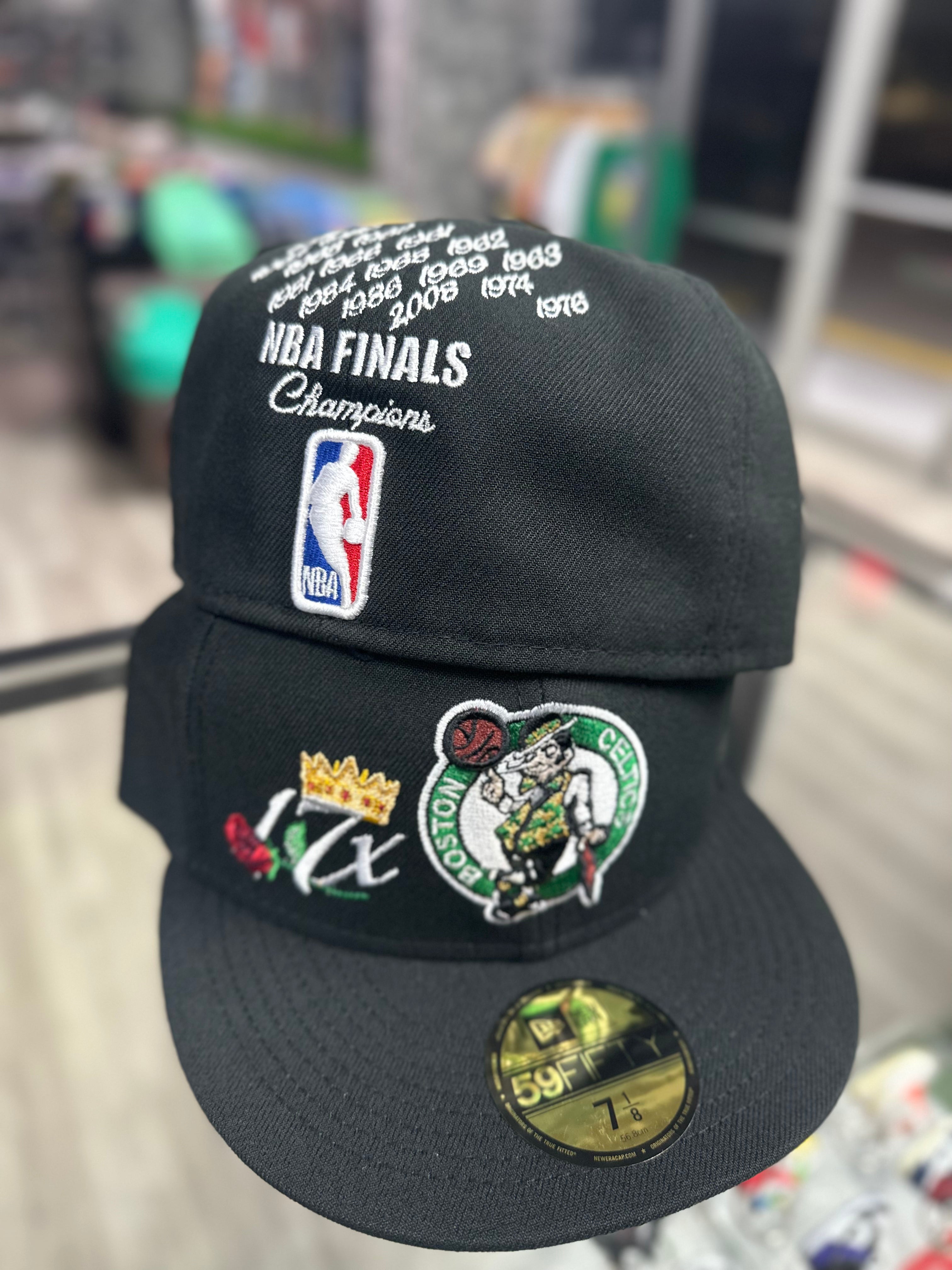 New Era Fitted "Boston Celtics" 17X Nba Championship