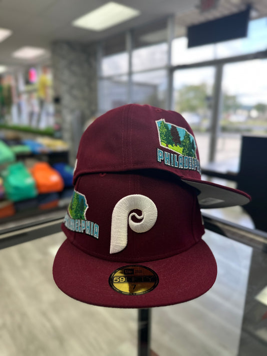 New Era Fitted State View "Philadelphia Phillies"