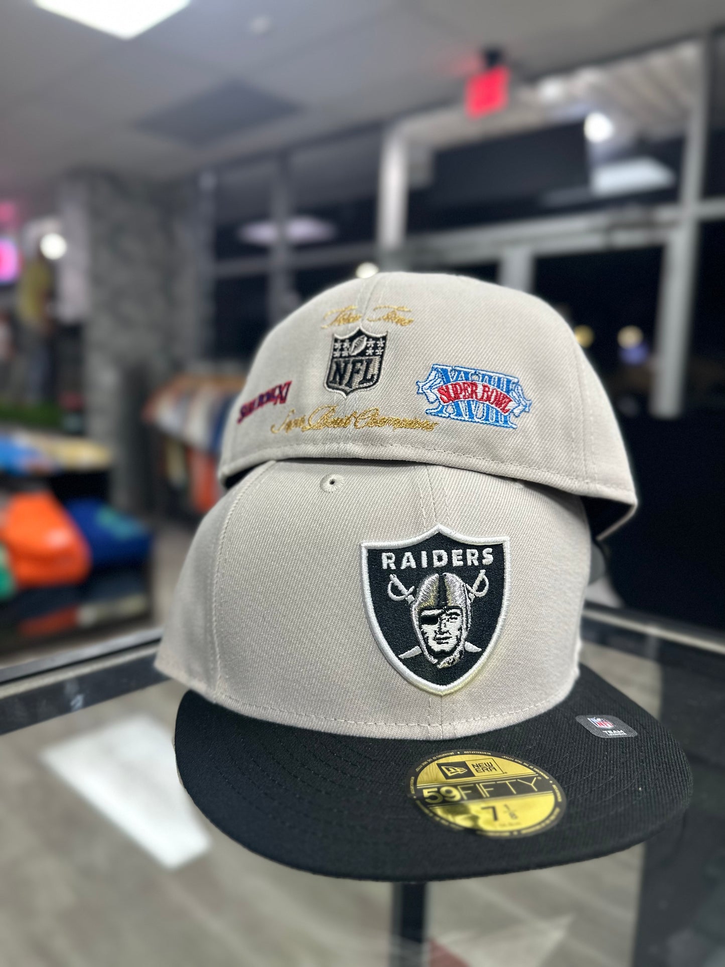 New Era Fitted "Las Vegas Raiders" Two- Time Super Bowl Champ