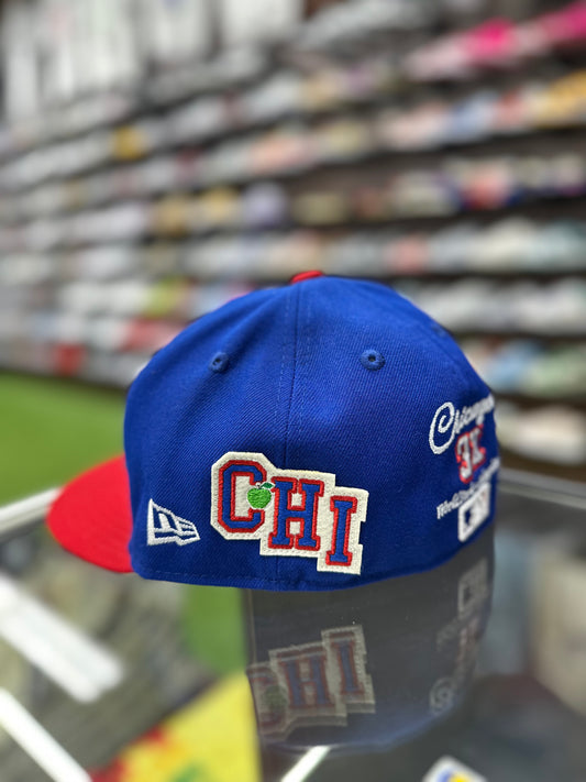 New Era Fitted "2016 World Series Chicago Cubs"
