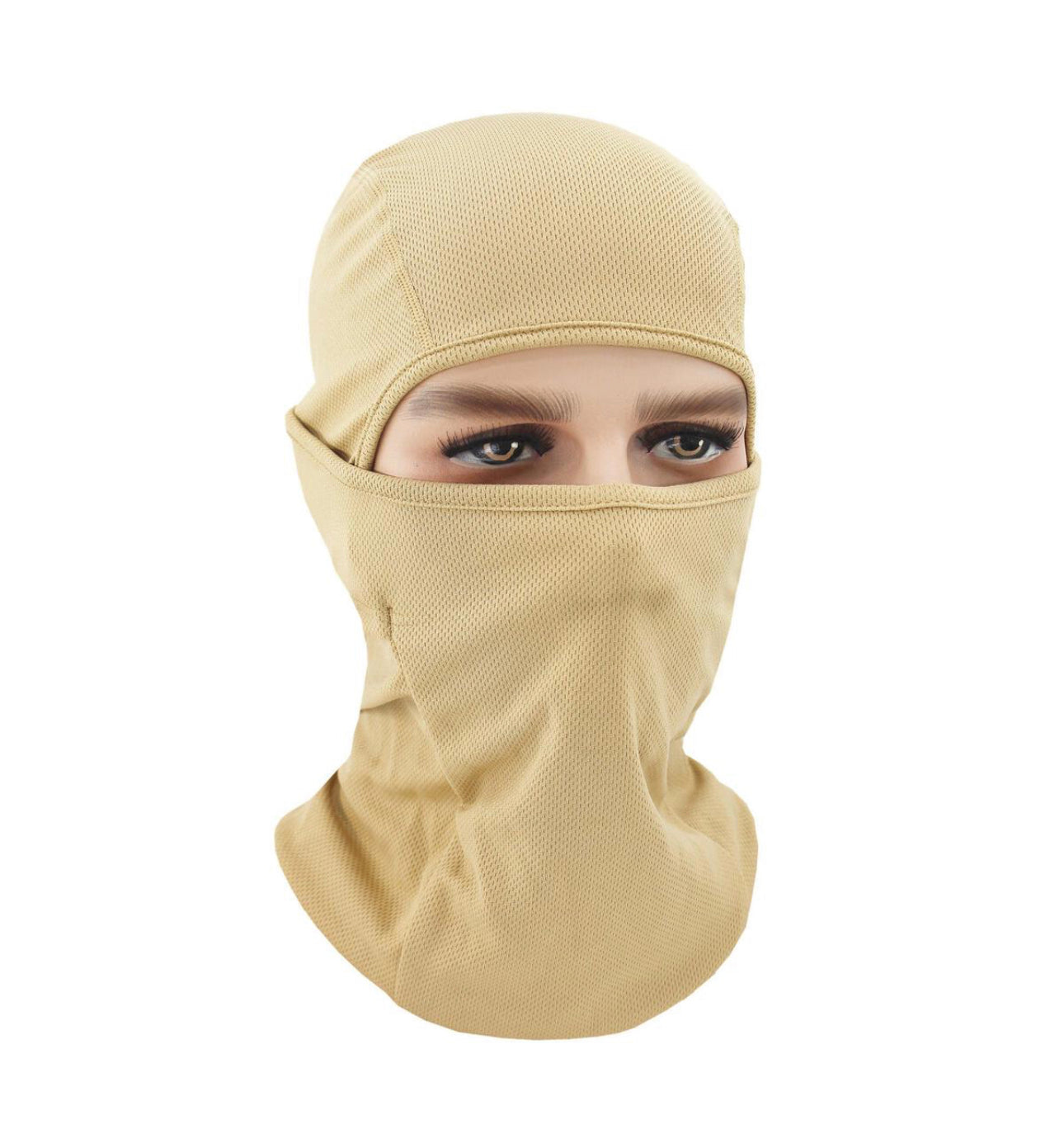 2 Piece Ski Mask "Cream"