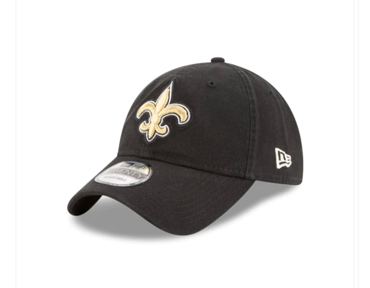 New Era "Saints" Dad Hat (Black)