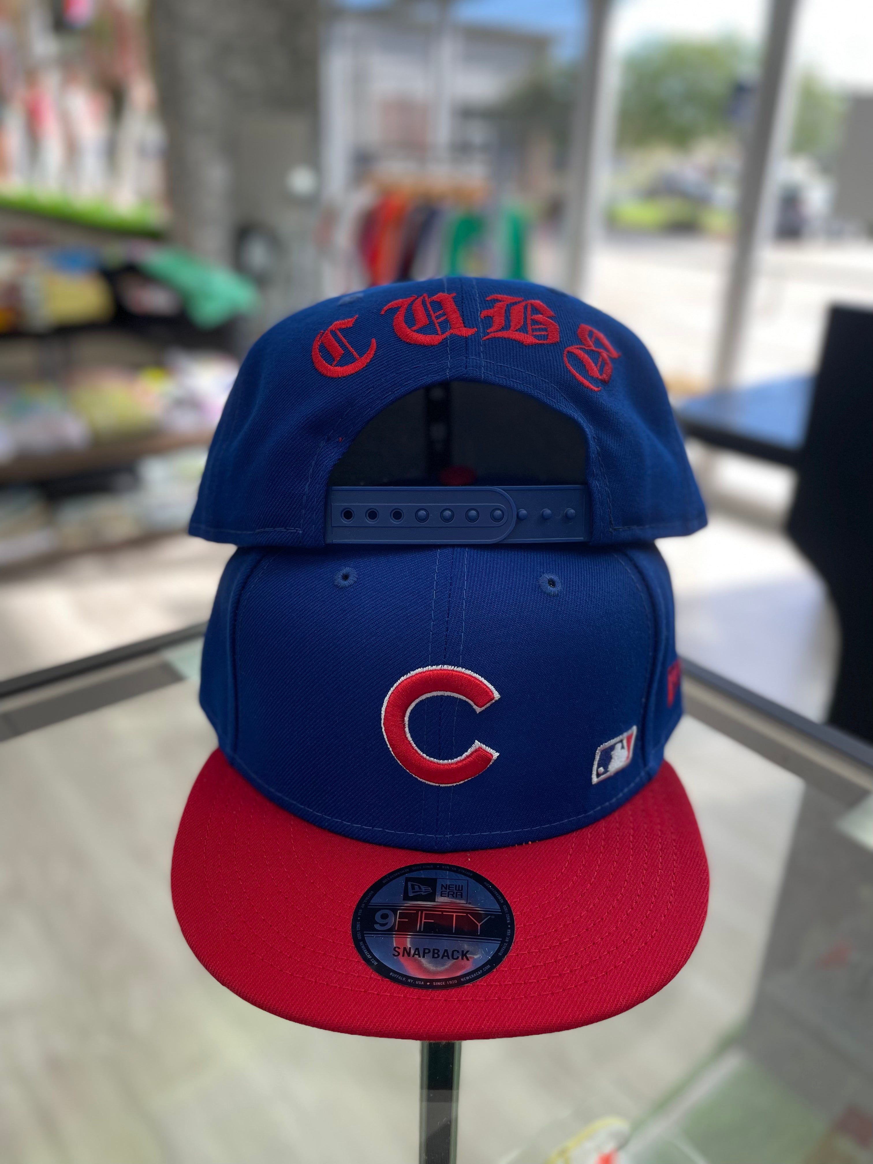 New Era Fitted "Chicago Cubs" (Red Brim)