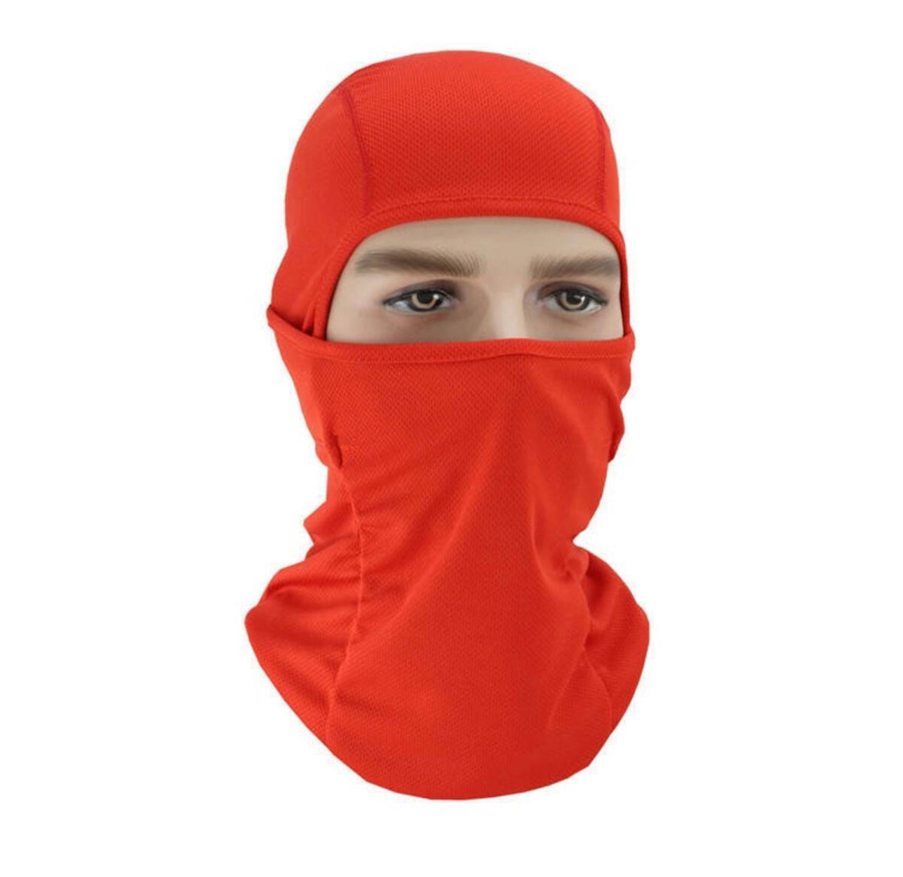 2 Piece Ski Mask "Red"