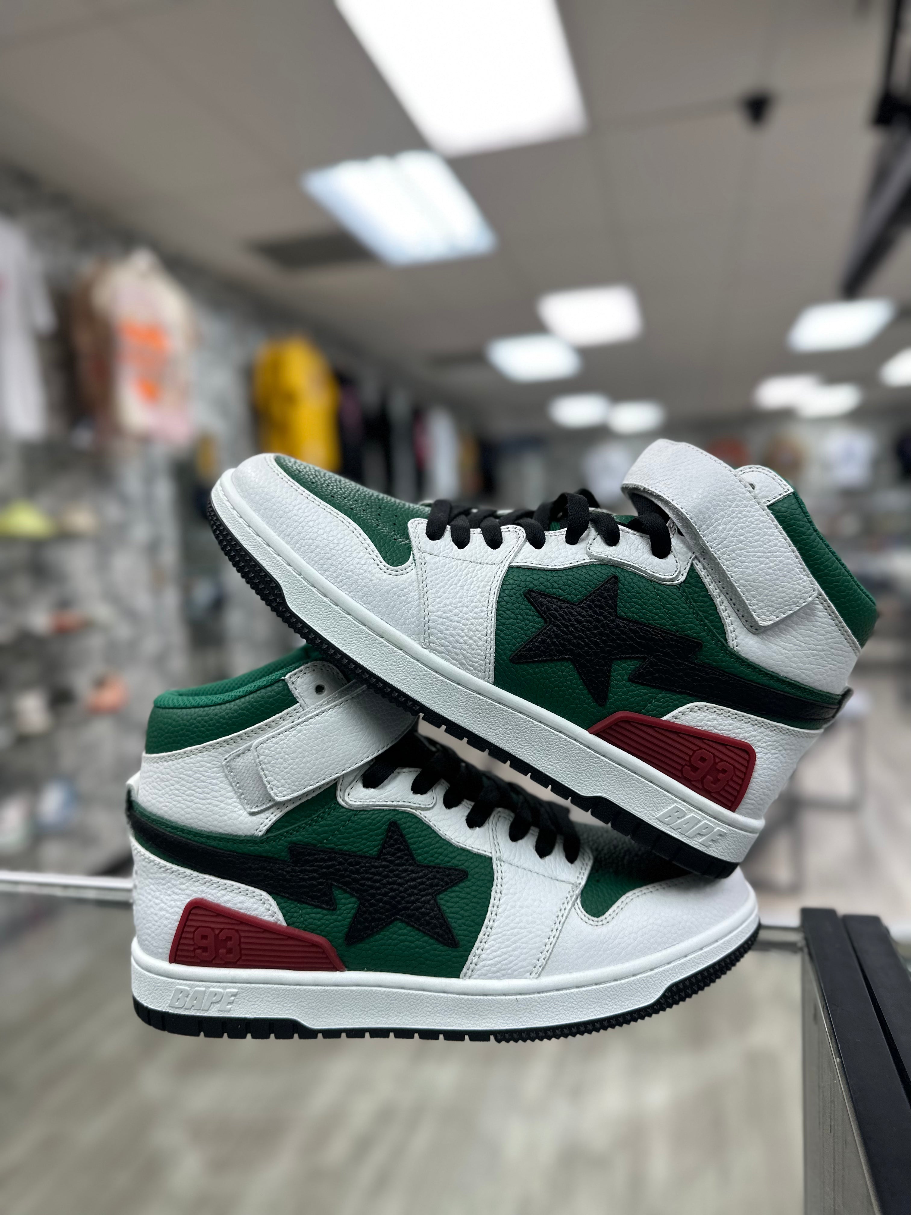 A Bathing Ape Sk8 Hightop "Green"