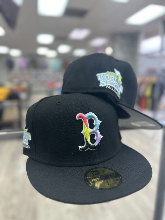 New Era Fitted "Boston White Sox" Colorpack Black