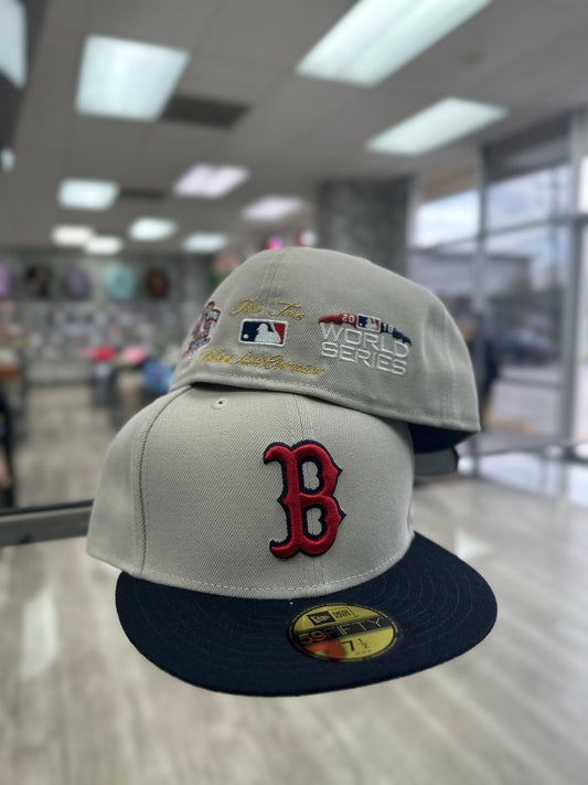 New Era Fitted "Boston Red Sox" World Series/Cream